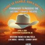 Arts of the Pamlico’s 1st Annual Cowboy 5K Ramble Run & Rhythm