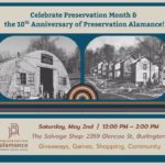 Preservation Alamance Preservation Month Celebration